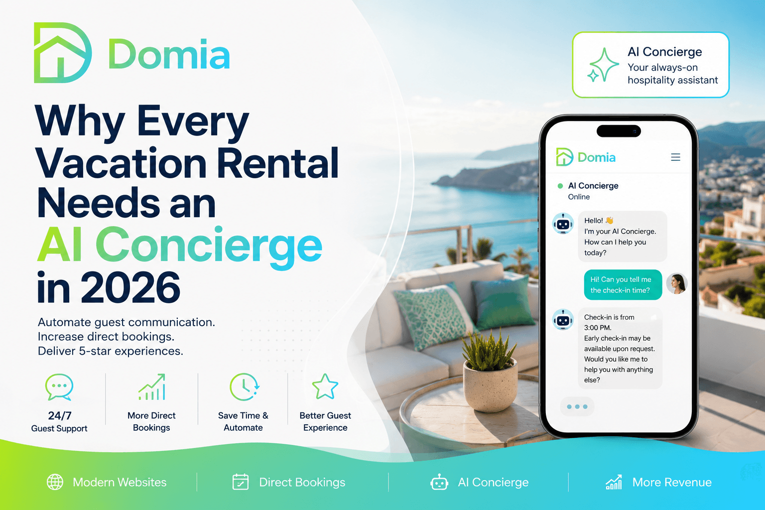 Why Every Vacation Rental Needs an AI Concierge in 2026